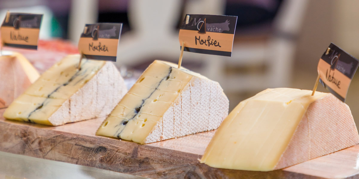 Plateau de fromages à Raclette