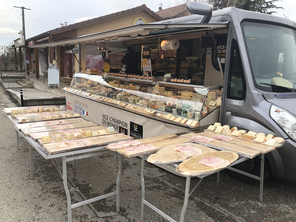 Boite de fromages - Fromagerie Maison Cardinet à Voiron