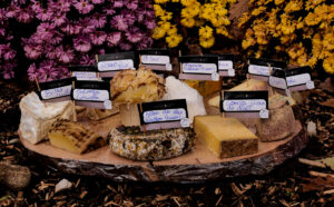 Plateau de fromage de Noël