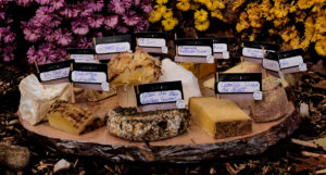 Plateau de fromage de Noël