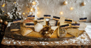 Plateau de fromage de Noël