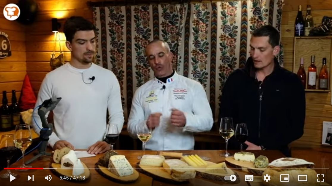 Une dégustation de fromages d'exception