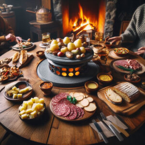 Raclette - Feu de bois