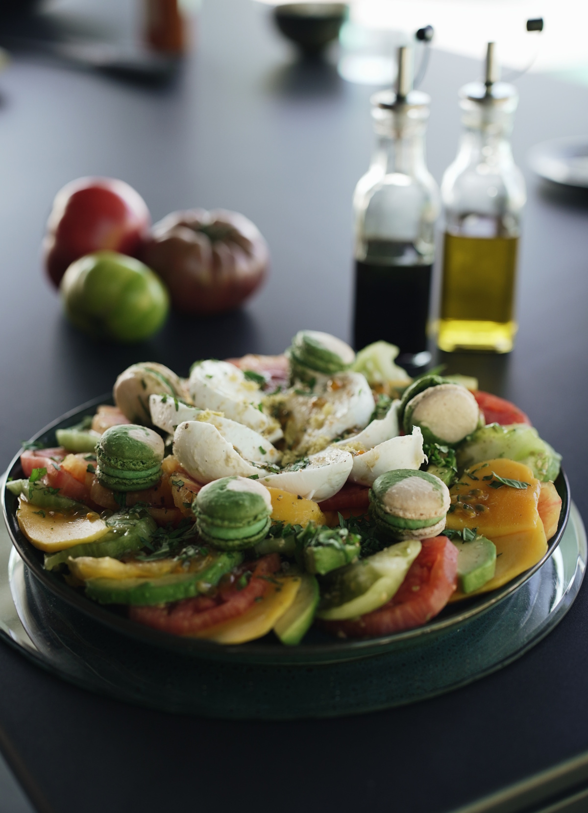 La salade tomate mozzarella revisitée